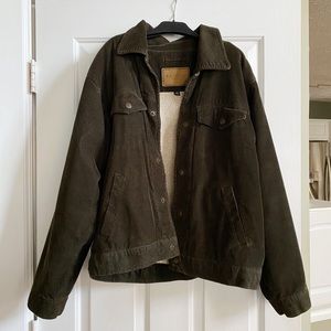 Trendy Sonoma oversized corduroy Sherpa jacket